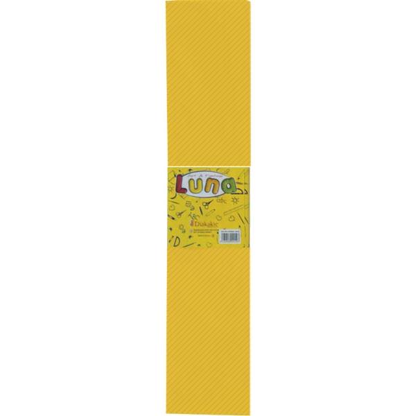 Χαρτί Γκοφρέ LUNA 50x200cm Dark Yellow/Σκούρο Κίτρινο