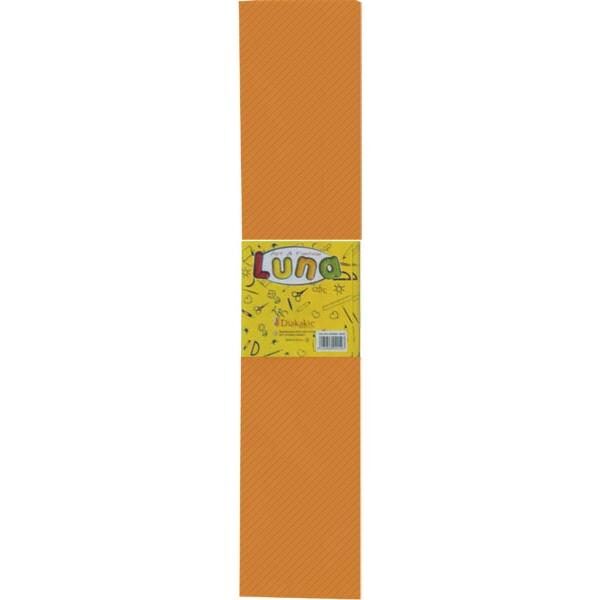 Χαρτί Γκοφρέ LUNA 50x200cm Orange/Πορτοκαλί