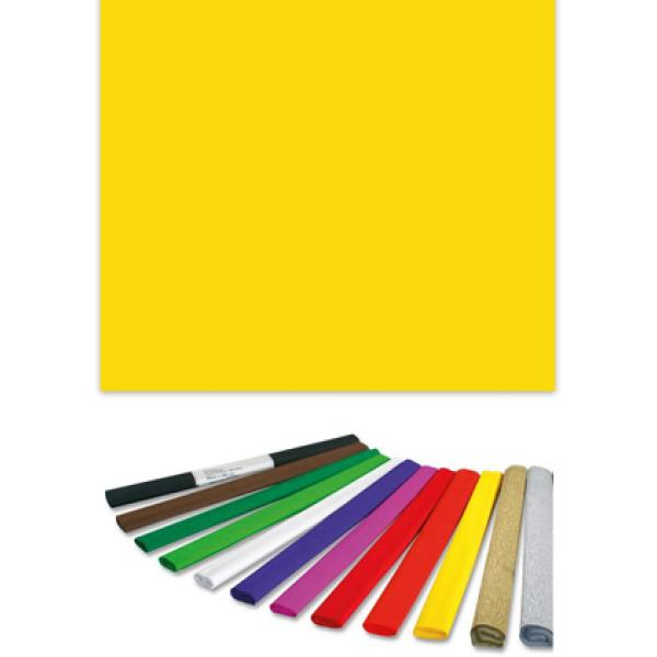 Χαρτί Γκοφρέ κίτρινο 50 x 200