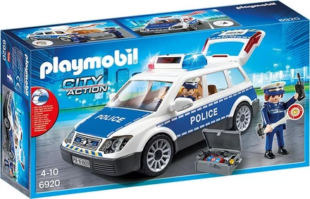 Playmobil City Action Όχημα Πυροσβεστικής με Τροχαλία Ρυμούλκησης 9466